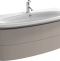Мебель для ванной Jacob Delafon Presquile 130 серый титан, 2 ящика - 1