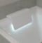 Акриловая ванна Riho Still Square 180x80 два подголовника c подсветкой B099005005 - 2