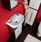 Мебель для ванной Бриклаер Бали 40 венге, белый глянцевый R - 3
