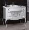 Мебель для ванной Opadiris Лаура 100 белая матовая, с раковиной из литьевого мрамора - 3