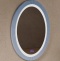 Зеркало Abber Stein 60 голубое с подсветкой AS6601Blau - 0