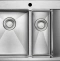 Мойка кухонная Paulmark Union 78 L брашированная сталь PM537851-BSL - 0