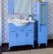 Мебель для ванной Sanflor Глория 65 голубая - 1
