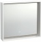Зеркало Cersanit Louna 80 белое с подсветкой LU-LOU80-Os - 1