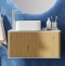 Мебель для ванной STWORKI Ноттвиль 80 дуб верона, с отверстием под смеситель, в стиле лофт (комплект, гарнитур) 414410 - 2