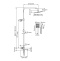 Душевая система WasserKraft 30 с термостатом хром A199.118.141.087.CH Thermo - 2