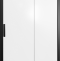 Душевая дверь в нишу STWORKI Стокгольм DE019D2140200 140 см профиль черный матовый, стекло матовое 3GW228TTKK000 - 4