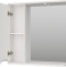Зеркало-шкаф Misty Атлантик 70 L белый с подсветкой  П-Атл-4070-010Л - 3