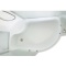 Душевая кабина Royal Bath BK 120x80 L профиль белый стекло матовое RB8120BK4-MM-L - 4