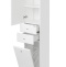 Шкаф-пенал Aquaton Минима М 32 L с бельевой корзиной белый 1A132303MN01L - 1