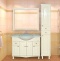 Мебель для ванной Misty Шармель 105 светло-бежевая эмаль - 0