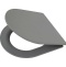 Сиденье для унитаза BelBagno Colorato серый, с системой микролифт  BB062SC-GR - 1