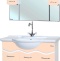 Мебель для ванной Bellezza Мари 105 белая/бежевая - 0
