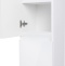 Шкаф-пенал Style Line Даймонд Люкс Plus подвесной, белый СС-00000484 - 2