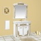 Мебель для ванной Misty Барокко 100 белая, патина - 0