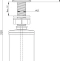 Дозатор для жидкого мыла Paulmark Decus сталь D004-NI - 1
