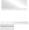 Мебель для ванной Style Line Даллас 120 Люкс Plus подвесная, белая - 0
