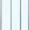 Душевая дверь BelBagno Albano 160(60+100)х195 профиль хром стекло прозрачное ALBANO-BS-13-60+100-C-Cr - 0