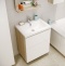 Мебель для ванной Cersanit Smart 80 ясень, белый - 3