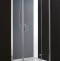 Душевая дверь Cezares Bergamo 130 хром стекло прозрачное BERGAMO-W-B-13-40+60/30-C-Cr-R - 1