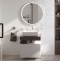 Мебель для ванной STWORKI Ольборг 60 столешница дуб карпентер, без отверстий, с тумбой 60, с раковиной STWORKI Soul 1 белой 489241 - 0