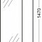 EB1850D-G1C Колонна 40 см, шарниры справа, серая внутренняя отделка, отделка белый лак - 1