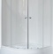 Душевой уголок Royal Bath BK 100х100 с поддоном профиль белый стекло прозрачное RB100BK-T - 0