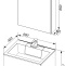 Мебель для ванной Aquanet Алвита 60 серый антрацит - 5