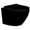Унитаз подвесной Aquatek Европа 52.5 черный с сиденьем микролифт  AQ1901-MB - 0