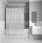 Штора для ванной комнаты IDDIS Stereo Square 200*180 см EVA  500E18Si11 - 0