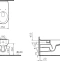 Унитаз подвесной VitrA Conforma безободковый с сиденьем микролифт 5810B003-6234 - 7