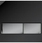 Кнопка смыва Iddis Uniglass стекло, черная UNG10GBi77 - 0