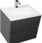 Мебель для ванной Aquanet Алвита 60 серый антрацит - 4