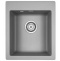 Мойка кухонная Paulmark Leer 41.5 серый матовый PM104249-GRM - 0