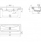 Мебельная раковина Misty Moduo 80 белая глянцевая UM-MOD80SL/1 - 2