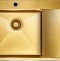 Мойка кухонная Paulmark Atlan 78 L брашированное золото PM217851-BGL - 0