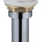 Донный клапан для раковины WeltWasser WW PP GL-WT белый глянцевый с переливом  10000003677 - 0