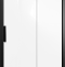 Душевая дверь в нишу STWORKI Стокгольм 120 см профиль черный матовый 3GW060TTKK000 - 5