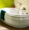 Акриловая ванна Cersanit Joanna 160 R ультра белый 63339 - 1