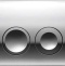 Комплект Унитаз подвесной Villeroy & Boch O.Novo 5660 H101 alpin + Система инсталляции для унитазов Geberit Duofix Delta 458.124.21.1 3 в 1 с кнопкой - 1