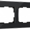 Рамка на 2 поста Werkel Elite черный W0022448 - 1