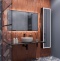 Мебель для ванной DIWO Элиста 120 чёрный мрамор, с раковиной Moduo 40 RING 555909 - 1