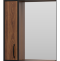 Зеркало-шкаф Misty Кедр 60 левый темное дерево П-Кед04060-011Л - 0