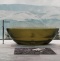 Прозрачная ванна ABBER Kristall AT9702Vesuvian оливковая - 0