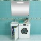Раковина над стиральной машиной Санта Лидер 100 L белый 900106NW - 4