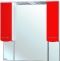 Зеркало-шкаф Bellezza Мари 105 белый/красный 4612918000247 - 0