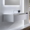 Комплект мебели Sanvit Кубэ-1 100 белый глянец - 1