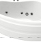 Акриловая ванна Bas Алегра 150 см R с г/м ВГ00007 - 2