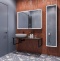 Мебель для ванной DIWO Элиста 120 чёрный мрамор, с раковиной Moduo 50 Square (комплект, гарнитур) 555918 - 1