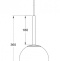 Подвесной светильник Maytoni Basic form MOD321PL-01G2 - 2